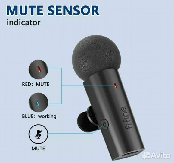 Микрофон петличный fifine M6