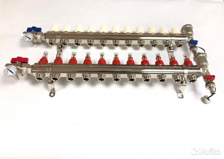 Коллекторная группа с расходомерами 1