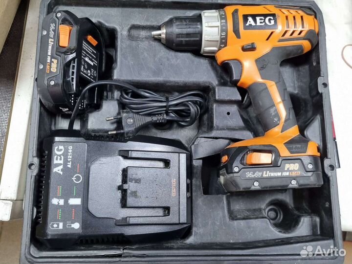 Шуруповерт AEG BS14 G2