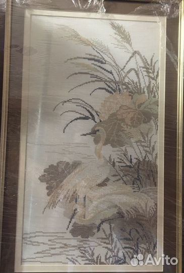 Картина ручной работы - вышивка