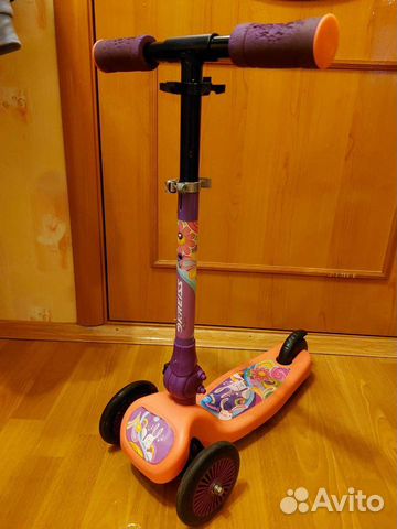 Самокат Kreiss трехколесный, складной ZS-hs005fa-G