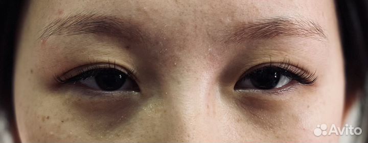 Наращивание ресниц на дому