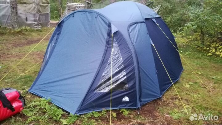 Палатка туристическая 4 местная бу