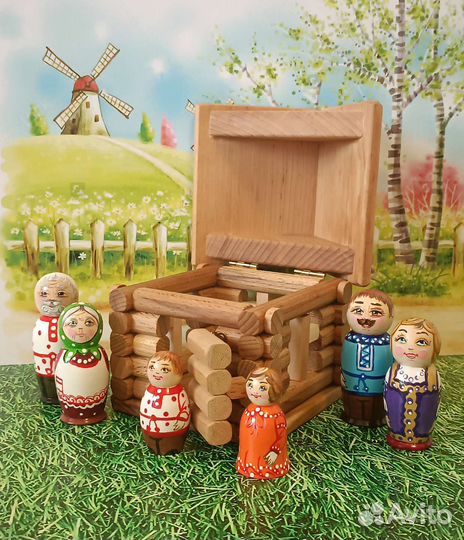 Фигурки Русская семья