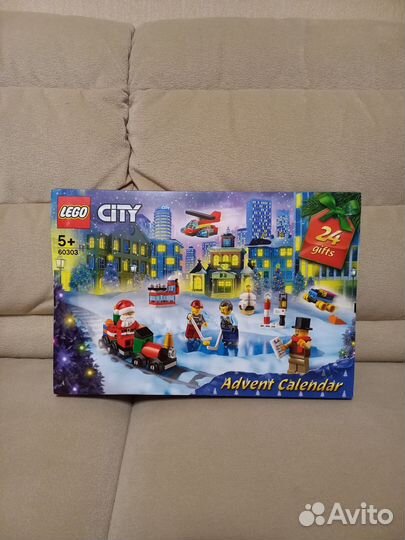 Новый Lego City 60303 advent адвент-календарь