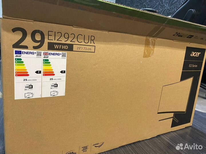 Монитор Acer Nitro EI292 (широкоформатный)