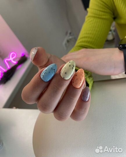 Укрепление ногтей, маникюр