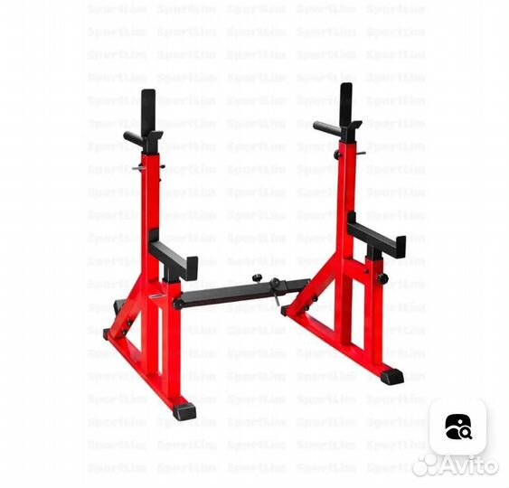 Стойки для приседания жима телескопические
