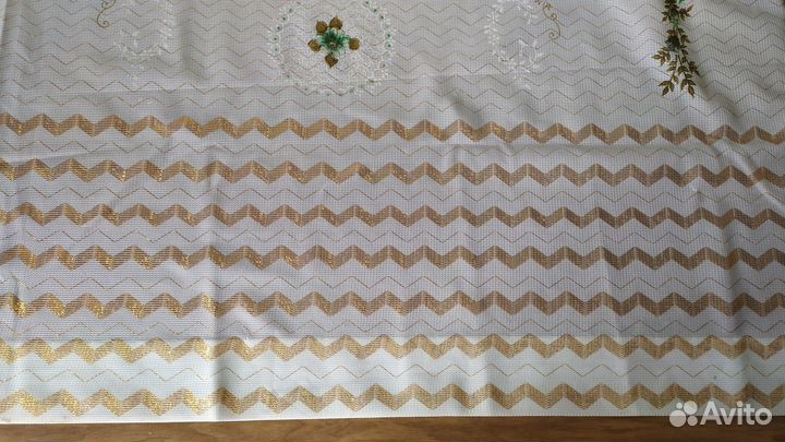 Шторы белые c с рисунком СССР винтаж ретро