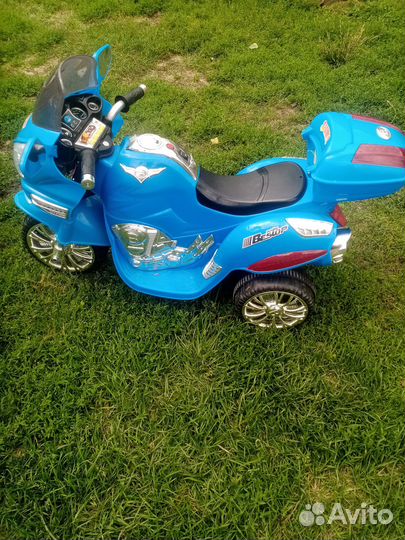Детский мотоцикл на аккумуляторе бу