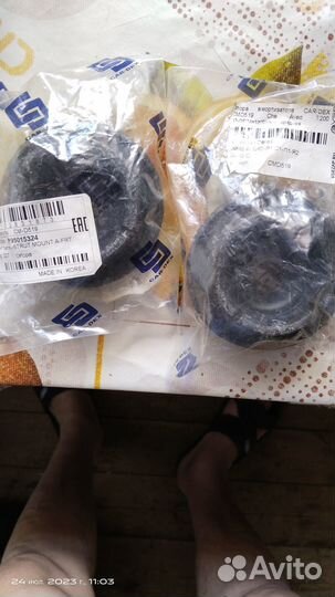 Опоры передние aveo т250