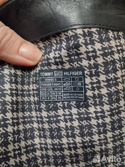 Сапоги натуральная замша Tommy Hilfiger