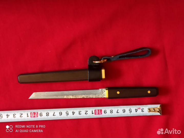 Нож, Дамасская сталь, кабинетный, новый