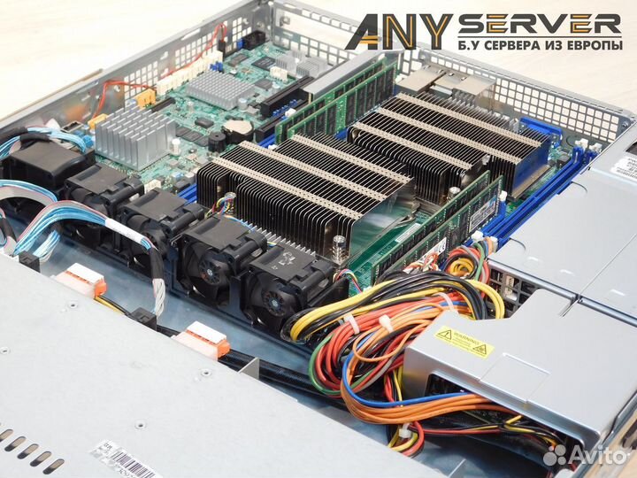 Сервер Supermicro 1028R 2x E5-2650v4 32Gb 8SFF