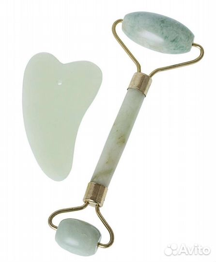 Омолаживающий Косметический нефритовый массажёр