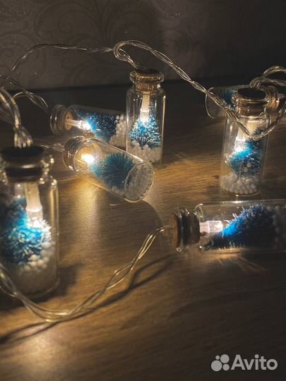 Новогодняя гирлянда ёлочки