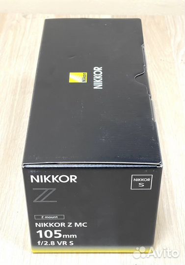 Nikon Z MC 105mm f/2.8 VR S Nikkor Новый