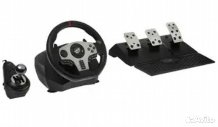 Руль для пк Dexp Wheelman pro gt 900 градусов