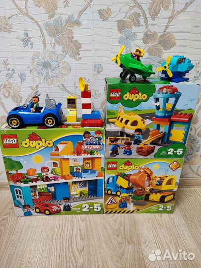 Lego duplo (5 + 1 набор в в комплекте)