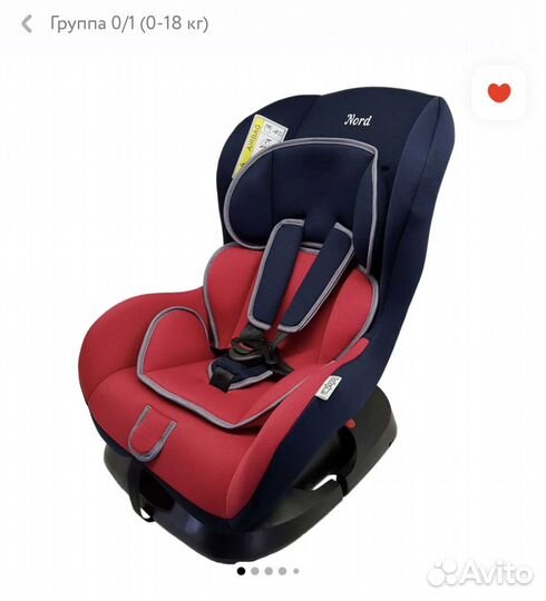 Автокресло Babyton Nord 0+/I Ruby