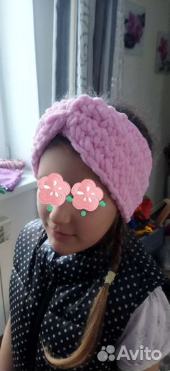 Повязка на голову для девочки