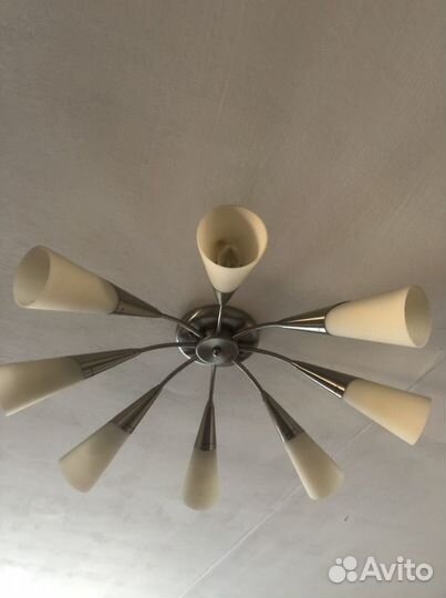 Светильник потолочный 8 ламп