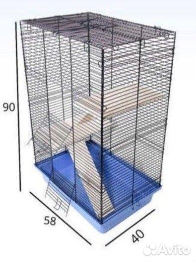 Клетка для грызунов большая