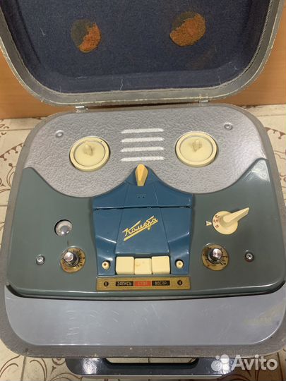 Ламповый катушечный магнитофон Комета