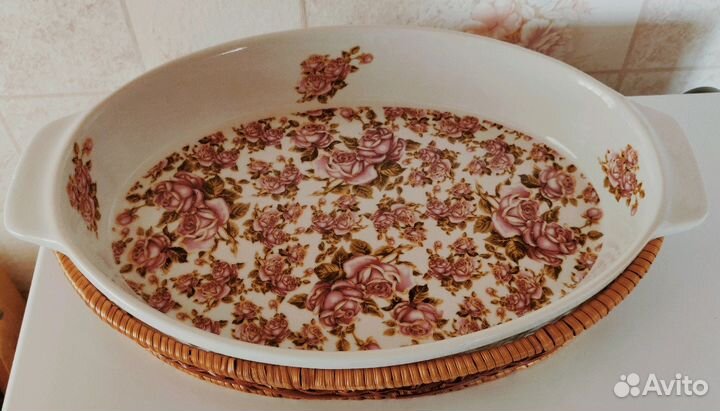 Блюдо овальное Rosenberg новое