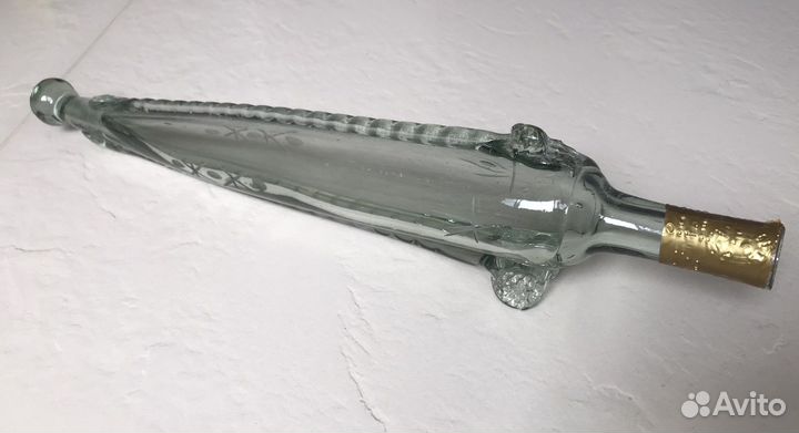 Бутылка фигурная сабля и мамонт цена за обе