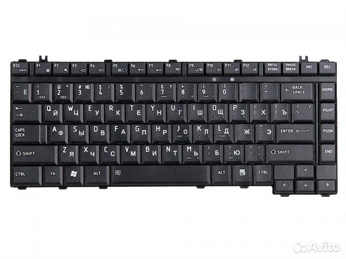 Клавиатура для Toshiba A300 A350 L300 чёрная