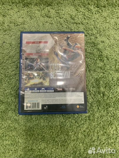 Игра для приставки ps4 человек паук