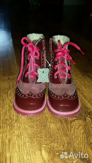 Новые ботиночки из натуральной кожи