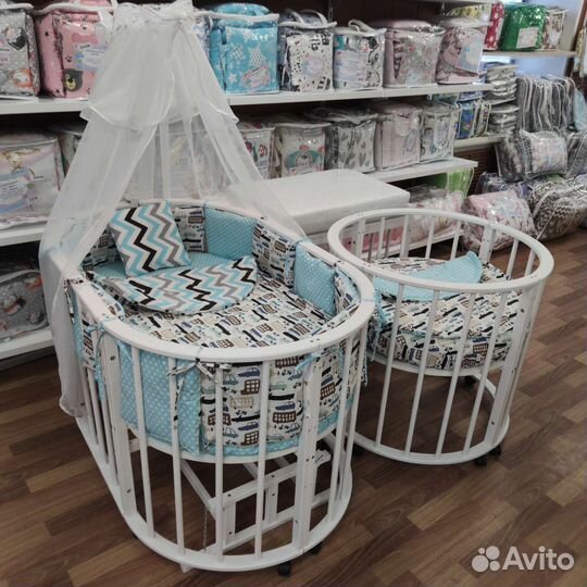 Для детской кроватки постельное белье