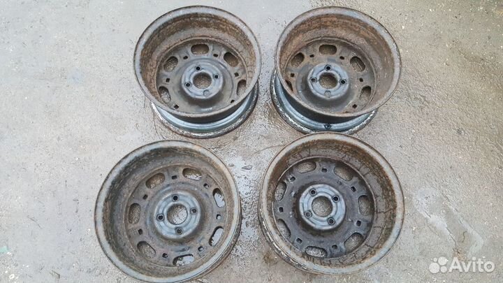 Штампованные диски оригинал vw passat b3 b4 golf 3