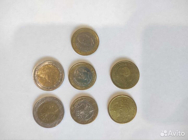 Монеты евро