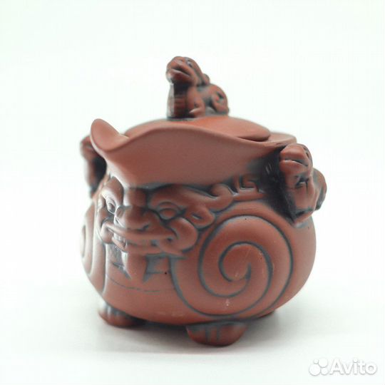 Чайник гундаобей глиняный Дракон, 180 мл