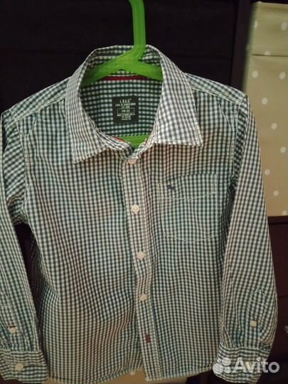 Рубашки 122-128 нов и отс