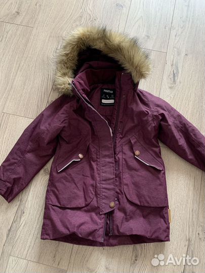Куртка зимняя для девочки 110