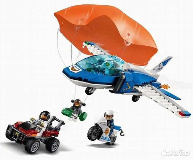 Конструктор Lari 11208 Воздушная полиция: арест па