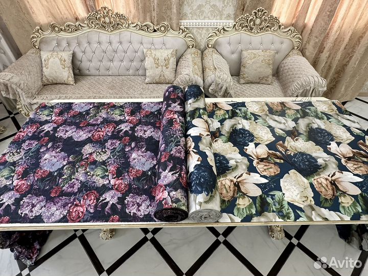 Ткань поплин в рулонах