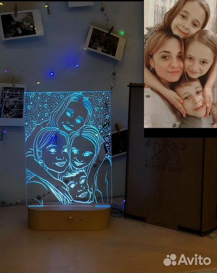 Ночник по фото
