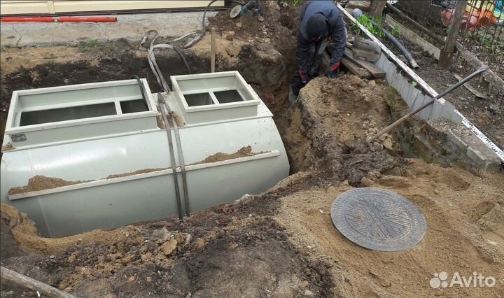 Септик для частного дома. Безотходный. Под ключ