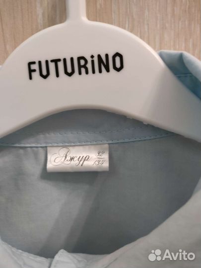 Рубашка школьная для девочки 134