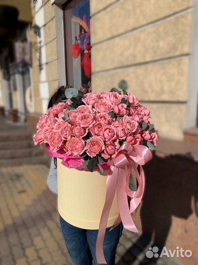 Цветы розы букет. Подарок девушке