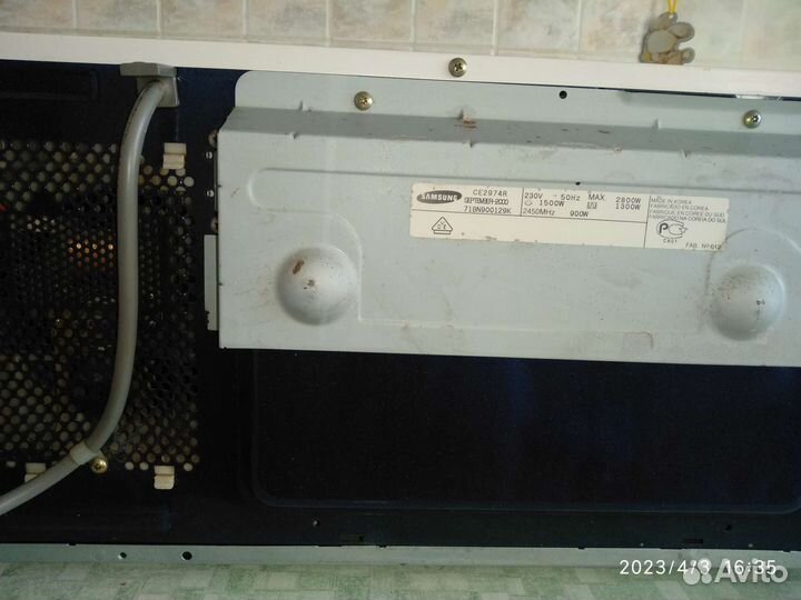 Микроволновая печь Samsung с грилем