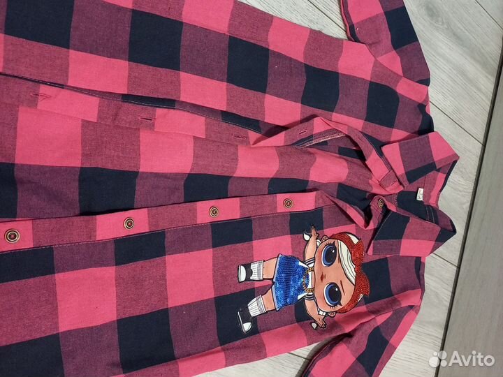 Рубашка длинная детская