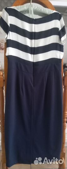 Платье Autogaph р. UK 12 синее