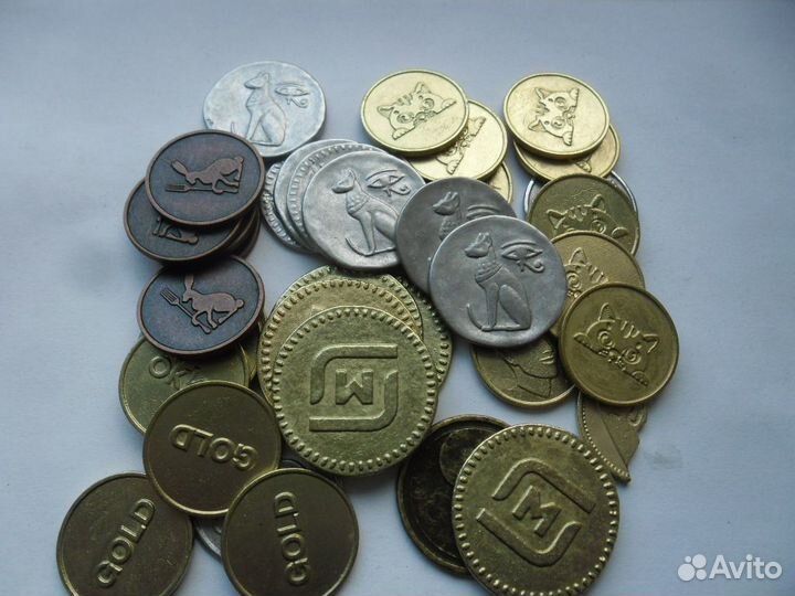 Монеты магнит Золото магнитного моря.обмен
