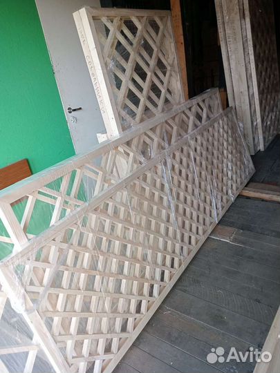 Декоративные сосновые решётки Пергола садовое
